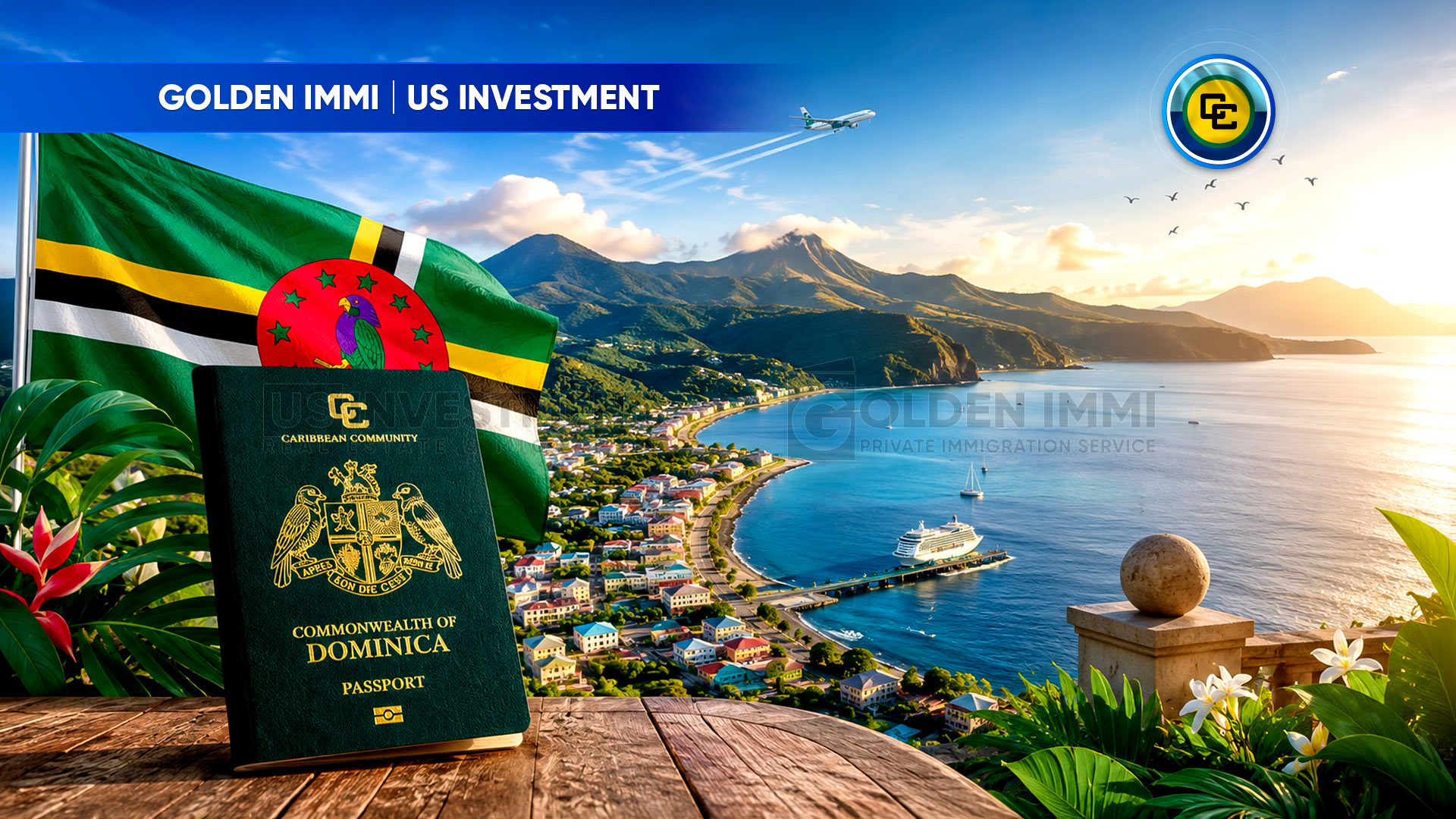 DOMINICA QUY ĐỊNH BẮT BUỘC CÓ MẶT TRỰC TIẾP ĐỐI VỚI CÔNG DÂN MỚI THAM GIA CHƯƠNG TRÌNH CBI