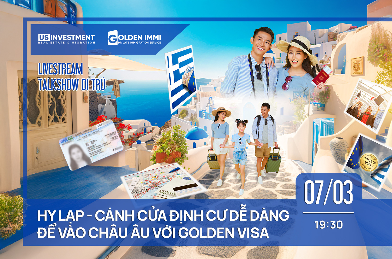 HY LẠP - CÁNH CỬA ĐỊNH CƯ DỄ DÀNG ĐỂ VÀO CHÂU ÂU VỚI GOLDEN VISA