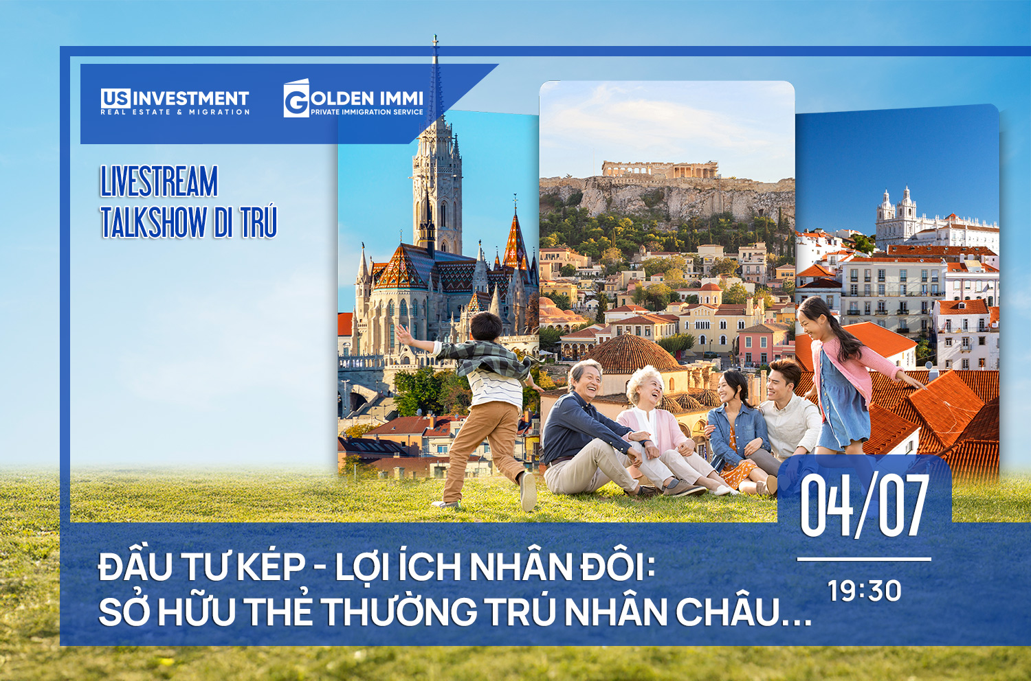 ĐẦU TƯ KÉP - LỢI ÍCH NHÂN ĐÔI: SỞ HỮU THẺ THƯỜNG TRÚ NHÂN CHÂU ÂU VÀ QUỐC TỊCH THỨ HAI