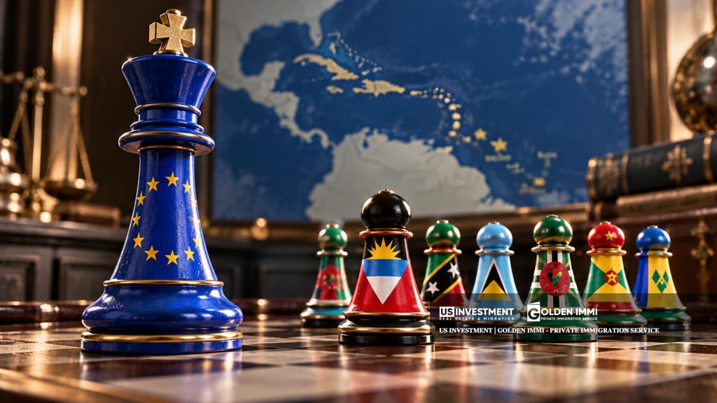 NHỮNG BIẾN ĐỘNG TẠI CARIBBEAN VÀ NGUY CƠ TẠM NGỪNG CHƯƠNG TRÌNH ANTIGUA & BARBUDA TRONG NĂM 2026